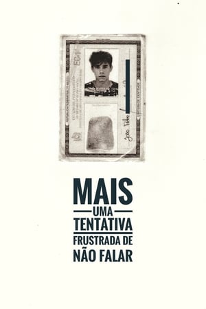 Poster Mais uma Tentativa Frustrada de Não Falar (2018)