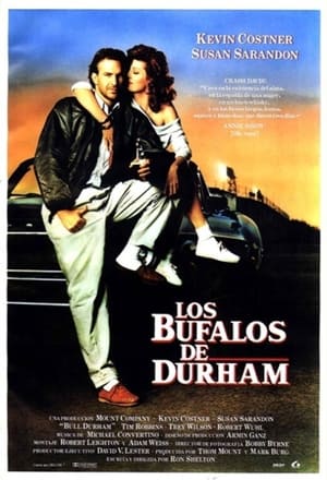 Poster Los búfalos de Durham 1988