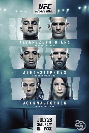 Poster UFC on Fox 30: Alvarez vs. Poirier 2 2018