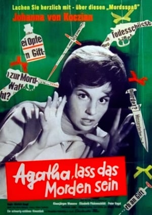 Poster Agatha, laß das Morden sein! 1960