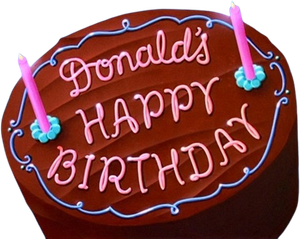 Donald's Happy Birthday