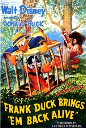 Poster Frank Duck Brings 'em Back Alive 1946
