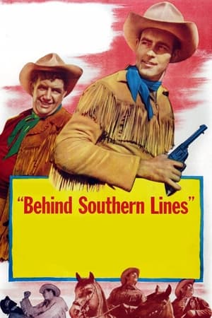 Poster Behind Southern Lines 1952