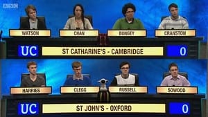 University Challenge St Catharine's College, Cambridge v St John's College, Oxford