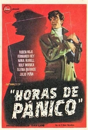 Poster Horas de pánico 1957