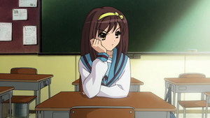 Suzumiya Haruhi no Yuuutsu Cap 1