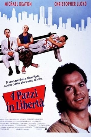 Poster 4 pazzi in libertà 1989