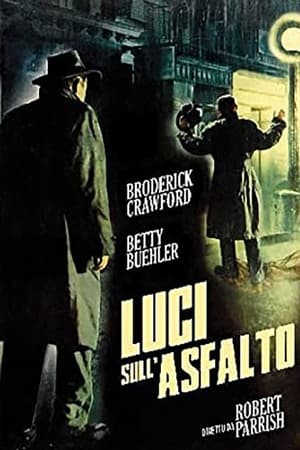 Poster Luci sull'asfalto 1951