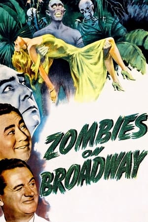 Zombies on Broadway poster