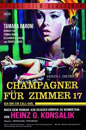 Poster Champagner für Zimmer 17 1969