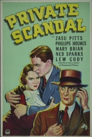 Poster Private Scandal (1934)