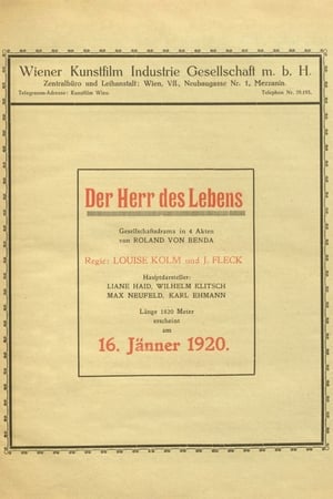 Poster Der Herr des Lebens (1920)