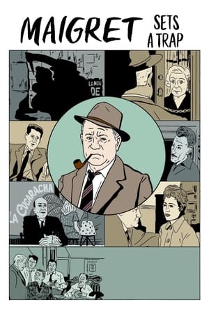 Poster Maigret Sets a Trap (1958)