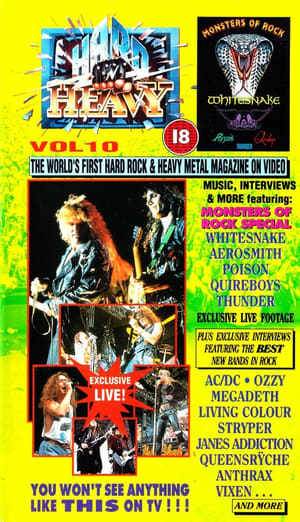Poster Hard 'N Heavy Volume 10 1991