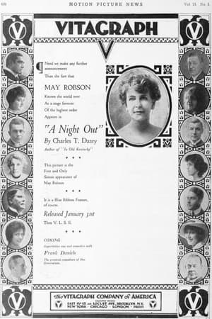 Poster A Night Out (1916)