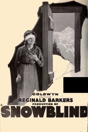 Poster Snowblind (1921)