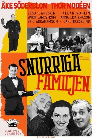 Poster Snurriga familjen (1940)