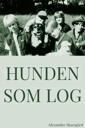 Image Hunden som log