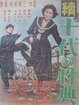 Poster 続十代の性典 1953