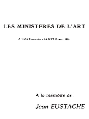 Poster Les Ministères de l'art 1989