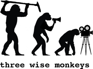 Logo Three Wise Monkeys Productions