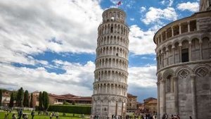 Image Pisa's Leaning Tower, Eider Down, Chocolate Digestive