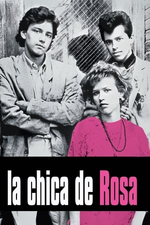 Poster La chica de rosa 1986