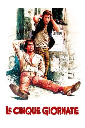 Poster Le cinque giornate 1973