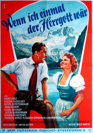 Poster Wenn ich einmal der Herrgott wär 1954