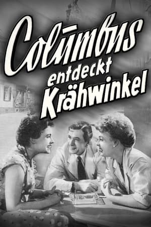 Poster Columbus entdeckt Krähwinkel 1954