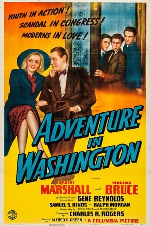 Poster Adventure in Washington (1941)