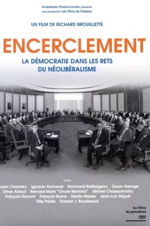 Poster L’encerclement - La démocratie dans les rets du néo-libéralisme 2008