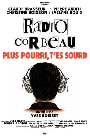 Poster Radio corbeau 1989