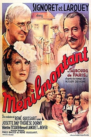 Poster Ménilmontant (1936)