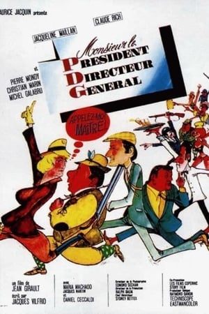 Poster Monsieur le Président Directeur Général 1966