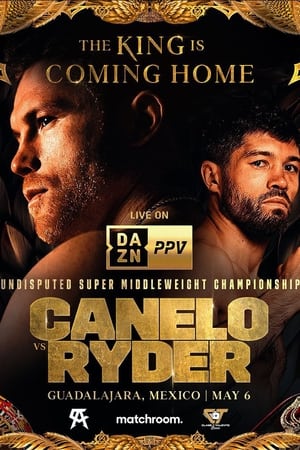 Poster Canelo Alvarez vs. John Ryder (2023)