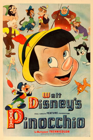 Постер мультфильма «Пиноккио (1940)» — (51 из 165)
