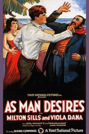 Poster As Man Desires 1925