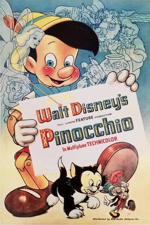 Постер мультфильма «Пиноккио (1940)» — (47 из 165)