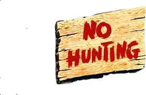 No Hunting — Logos 1