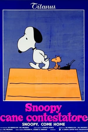 Poster di Snoopy cane contestatore