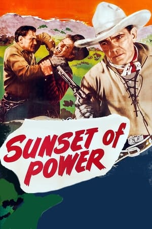 Poster Sunset of Power (1936)