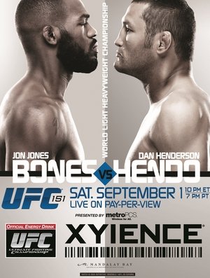 UFC 151: Jones vs. Henderson poster