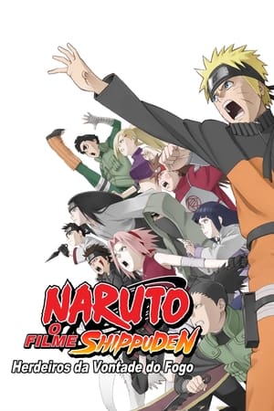 Poster Naruto Shippuuden Filme 3: Os Herdeiros da Vontade do Fogo! 2009