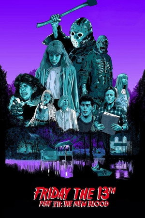 Постер фильма «Пятница 13-е – Часть 7: Новая кровь (1988)» — (21 из 47)
