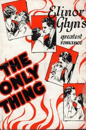 Poster The Only Thing (1925)