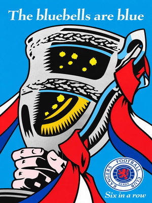 Rangers Fc: Six in A Row- The Bluebells Are Blue