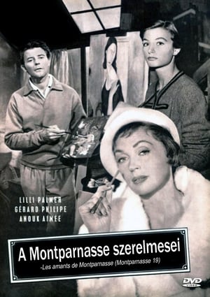 Poster A Montparnasse szerelmesei 1958