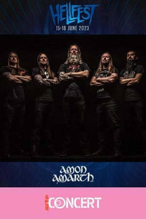 Poster Amon Amarth - Hellfest 2023 (2023)