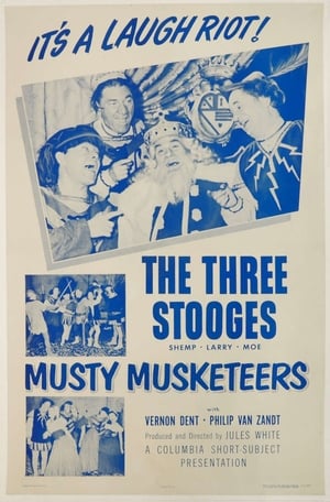 Poster Musty Musketeers 1954